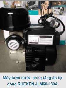 Máy bơm nước nóng tăng áp tự động RHEKEN JLm60-300A