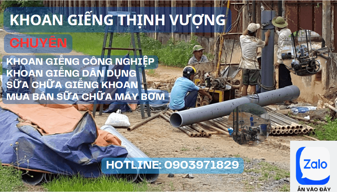 Dịch vụ khoan giếng
